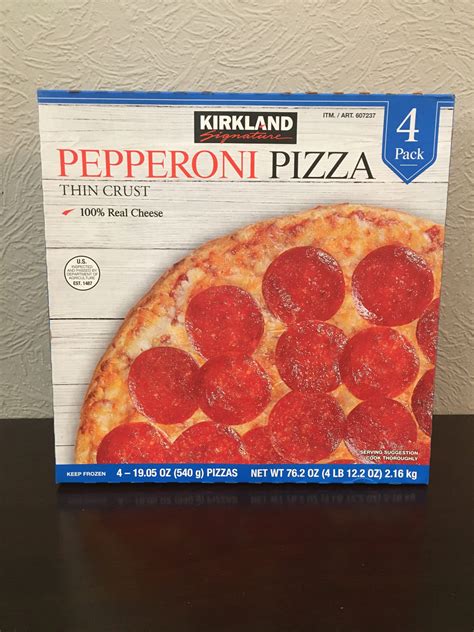 Kirkland Pepperoni Pizza Slice Calories at Marsha Shain blog