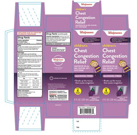 CHILDRENS CHEST CONGESTION RELIEF- guaifenesin solution