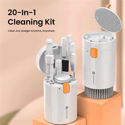Portronics Clean G 20 in 1 Multipurpose Device/Gadget Cleaner Cleaning ...