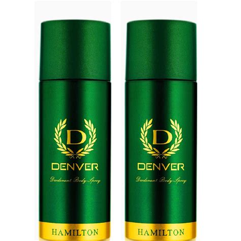 Buy DENVER Hamilton Deo - 165ML Each (Pack of 2) | Long Lasting ...