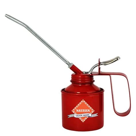 Naveen 1/4 Pint Oil Can | Oil Can for Vehicles, Multipurpose Metal Oil ...