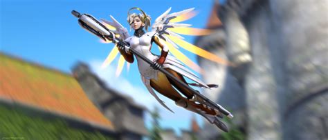 Download Mercy (Overwatch) Video Game Overwatch 4k Ultra HD Wallpaper ...