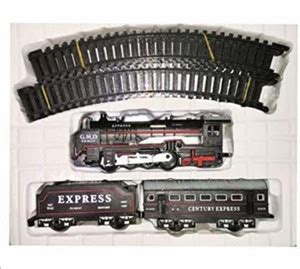 mega star Electric Toy Train Set with Track for Kids | - Electric Toy ...