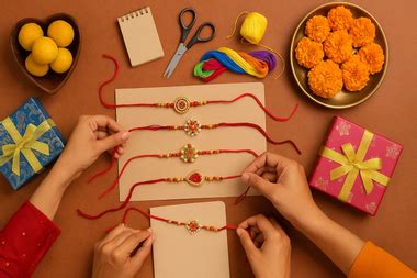 Handmade Rakhi Ideas 2025 | DIY Raksha Bandhan Designs - Vokka Perfumes