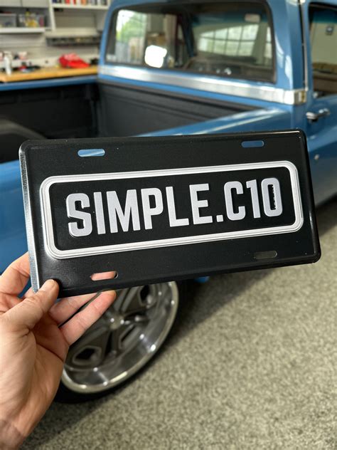 License Plate – SIMPLE.C10