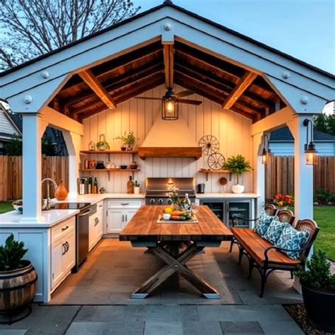 25 Outdoor Kitchen Gazebo Design Ideas You’ll Love