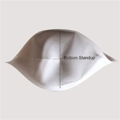Zipper Stand UP Pouches - Rectangle Window Kraft Paper Zipper Stand Up ...