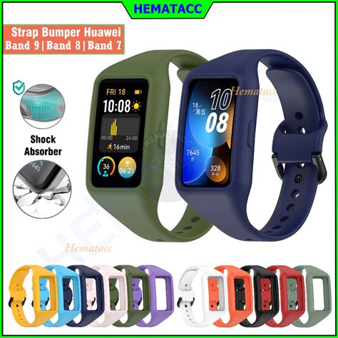 Jual 2in1 Strap Huawei Band 10 9 8 7 Bumper Case Tali Jam Huawei Band 7 ...