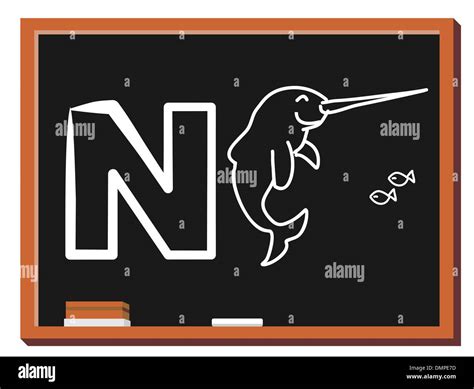 Animal alphabet N Stock Vector Image & Art - Alamy