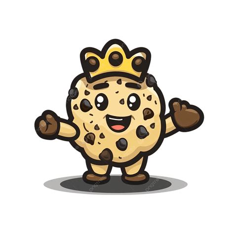 Mascote Do Rei Dos Biscoitos De Chocolate PNG , Pastelaria, Assar ...