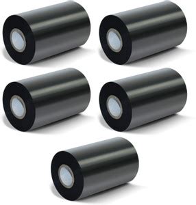 tudko 80 mm X 300 Meters, (WAX Ribbon) Thermal Transfer Barcode Ribbon ...