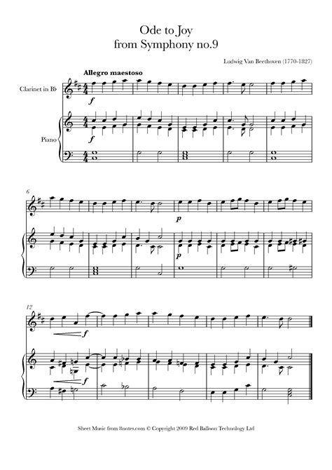 14 Easy Clarinet Solos That Sound Amazing (with links to our free sheet ...