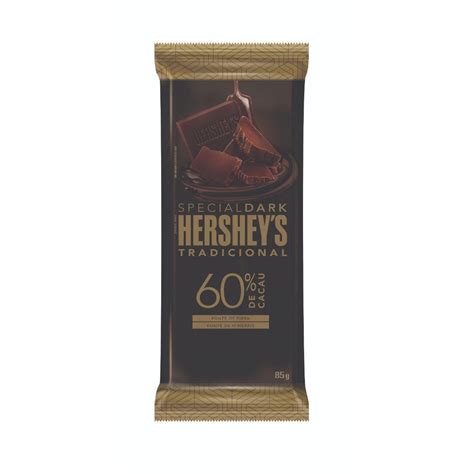 Chocolate Special Dark Tradicional 60% Hershey's - 85g | Pão de Açúcar