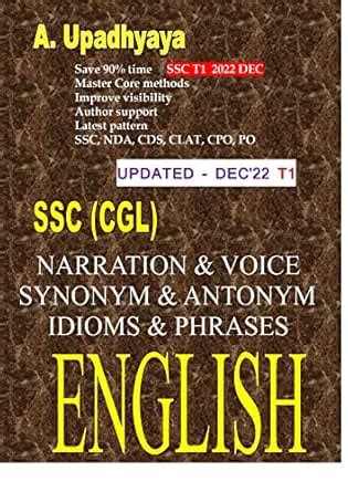 SSC NARRATION & VOICE ENGLISH eBook : Upadhyaya, A.: Amazon.in: Kindle ...