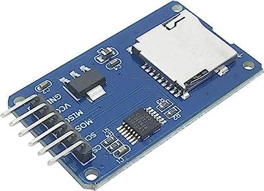IDUINO Micro SD TF Card Adater Reader Module 6Pin SPI Interface Driver ...