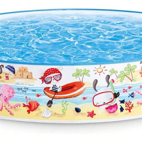 Snapset Pool: Fun At The Beach - 5'x10", Snorkel Buddies Pattern, Water ...