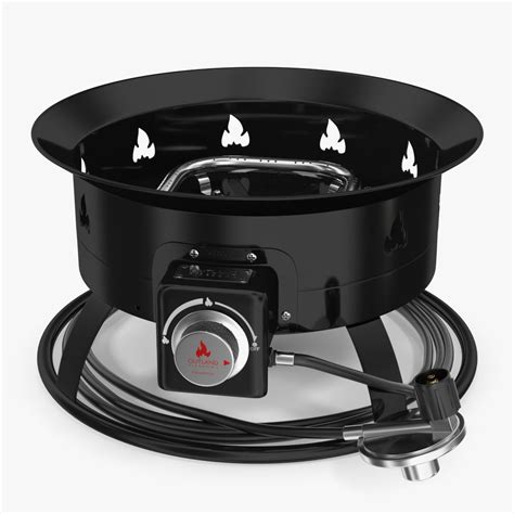 Outland Portable Propane Fire Pit Open 3D Model $34 - .3ds .blend .c4d ...