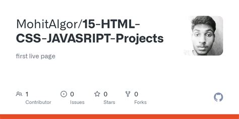 Image result for GitHub Projects HTML CSS JavaScript MongoDB