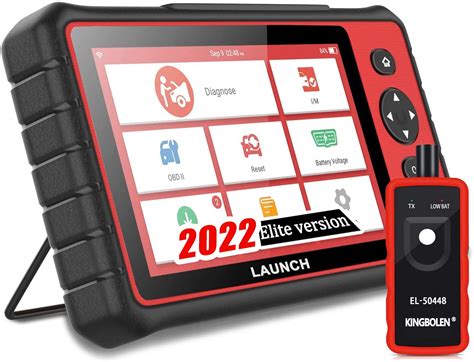 Buy LAUNCH OBD2 Scanner CRP909E Full Systems Scan Tool 15 Reset ...