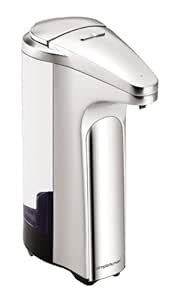 Simplehuman Sensor Pump for Soap or Sanitizer, Brushed Nickel, 13-ounce ...