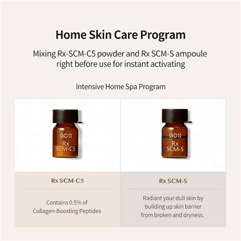 Buy GD11 RX SCM FACIAL AGELESS SERUM, 2ml x 5ml, Intensive hydration ...