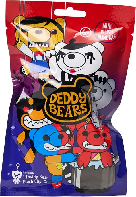 Deddy Bears Plush Clip-On Series 4 Mystery Pack (1 RANDOM Figure ...