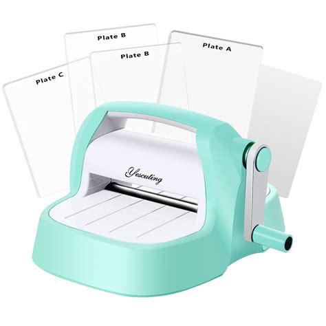Amazon.com: yescuting Die Cutting & Embossing Machine Combo 6” Opening ...