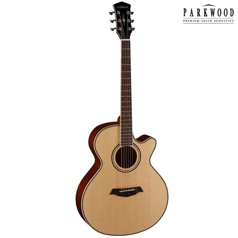 Buy Parkwood P670 Grand Concert Cutaway Acoustic Guitar with Case ...