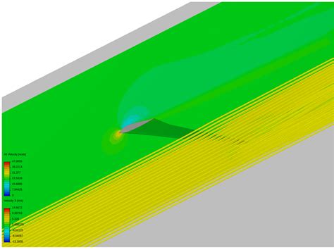 CFD Data Mapping in Techplot On Wing 的图像结果