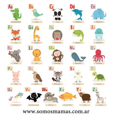 Lista de +150 nombres de animales en inglés y español