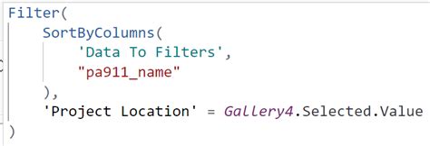Add Filter to Power App 的图像结果