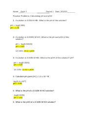 Image result for Ph Practice Problems
