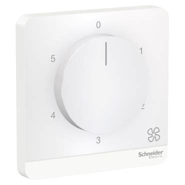 E8331FR350_WE_G8 - Fan Regulator, AvatarON, 5 Steps 360 Degree, White ...