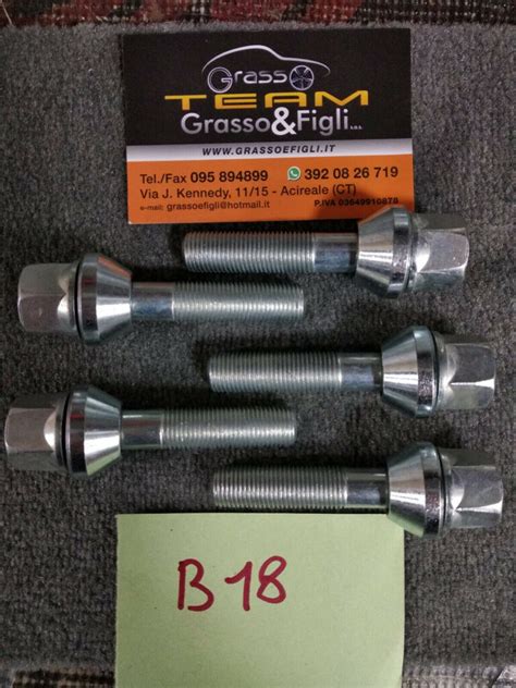 McGard Bulloni Sicuri Per Cerchioni - M14 X 1.50, 50 Mm, Antifurto E Anticorrosione