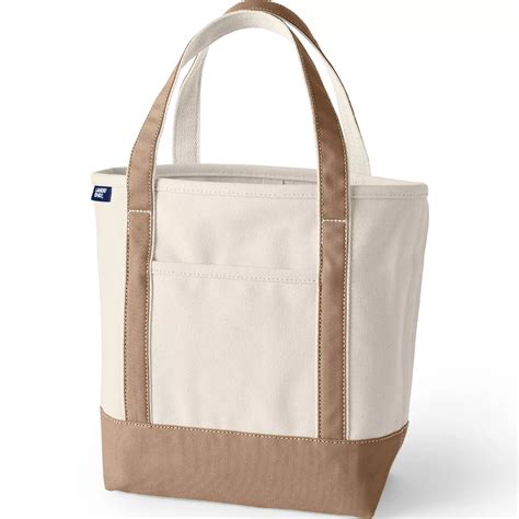 The Iconic Lands' End Canvas Tote Bags are 50% Off Right Now