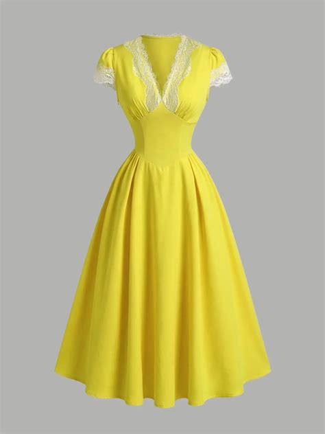 Lace-trimmed A-Line Dress | Savana | Bestsellers