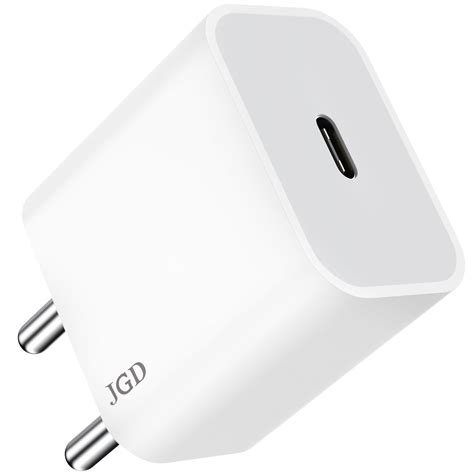 JGD 20W Type C Charger/Adapter, PD Technology Original Fast Charging ...