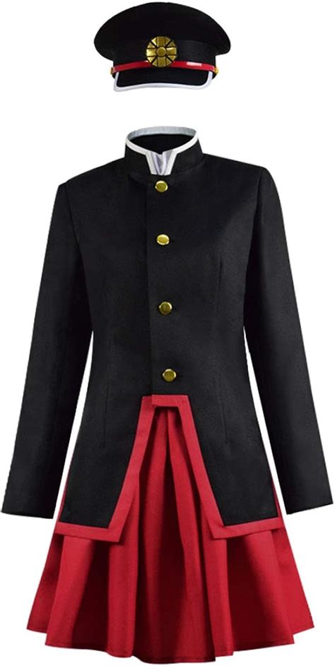 Buy GLEST Women's Jibaku Shounen Hanako Kun Cosplay Costume School ...