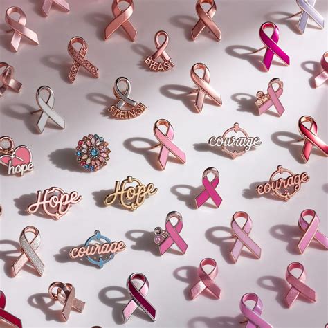 Enhance Your Breast Cancer Awareness Event with Custom Lapel Pins that ...