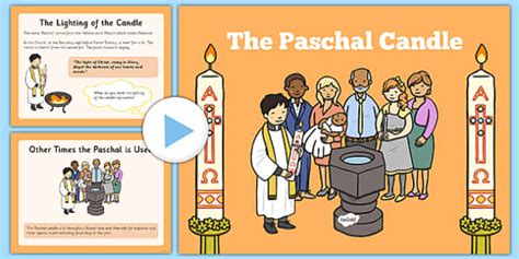 Paschal Candle PowerPoint (teacher made) - Twinkl