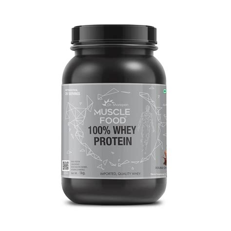 Dr Morepen Muscle Food 100% Whey Protein (1kg) - Cureka