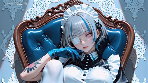 Anime Girl, Maid, 4K, Wallpaper, #3465j Wallpaper 4K PC