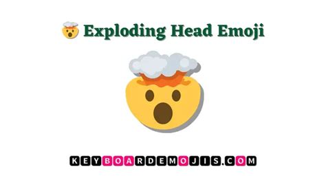 Image result for Head Exploding Emodjy