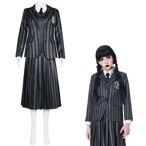 Buy Antsoldier Wednesday Addams Dress Girls Kids Wednesday Addams ...