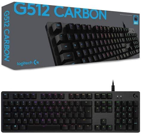 Logitech G512 Carbon RGB Mechanical Gaming Keyboard