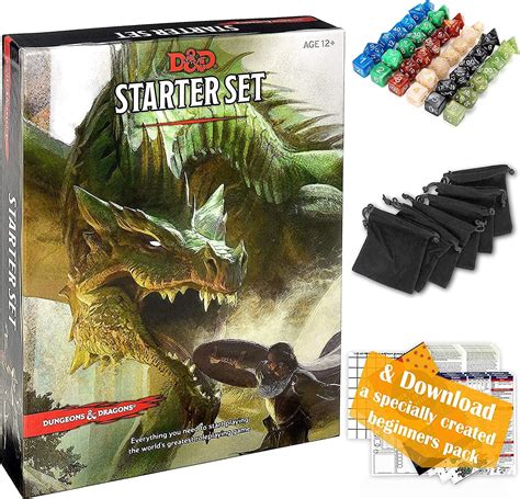 Dungeons Dragons Starter Set 5th Edition - DND Starter Kit - Dice in ...