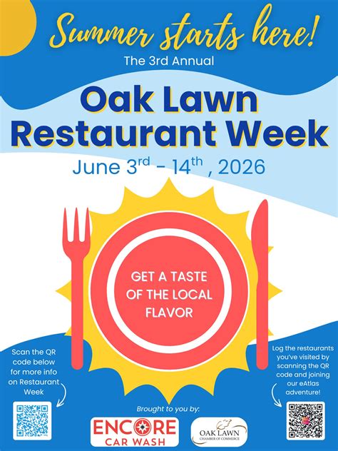 Jun 3 | Oak Lawn Restaurant Week | Beverly, IL Patch
