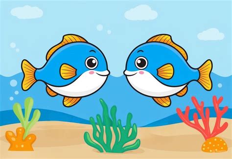 Image result for Simple Fish Drawing