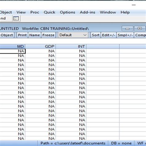 Image result for EViews Cheat Sheet