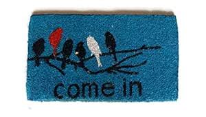 Kerala Quare Work - Multicolor - 'Come in' Design - 100% Natural Coir ...